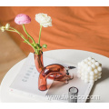 Wedding Decor Glass Candlestick tube flower vase